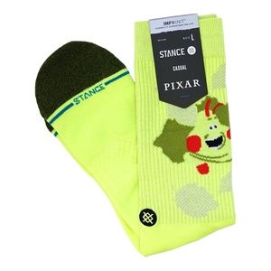 Stance X Disney Pixar Infiknit Casual Socks - A Bug's Life Heimlich Large